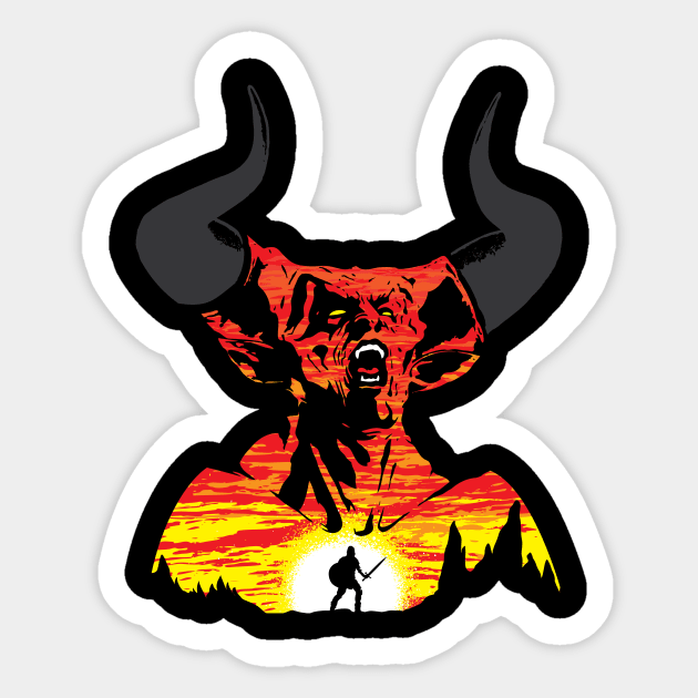 The Darkness Sticker by Daletheskater